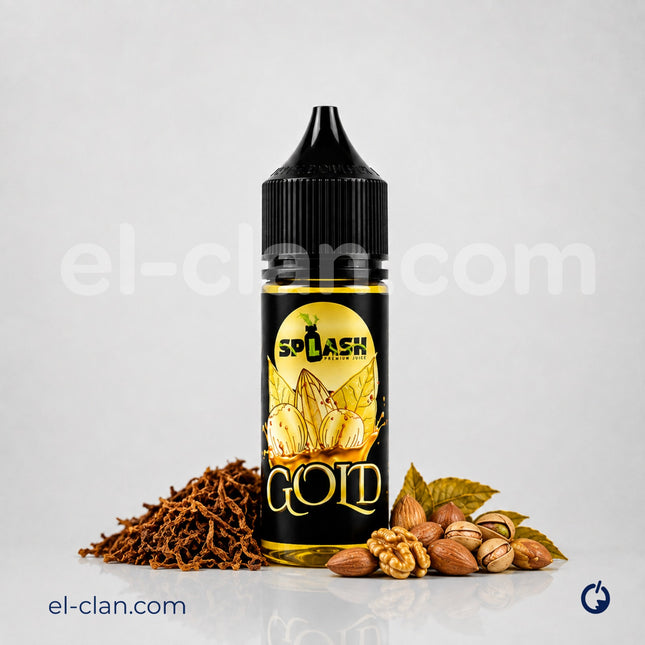 Splash Gold Tobacco Nuts Caramel توباكو كراميل مكسرات