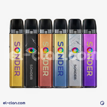 بود Geekvape Sonder Q2 فيب هاردوير مع تصميم أنيق وشاشة عرض واضحة، يستخدم مع أجهزة السجائر الإلكترونية من جيكفيب.