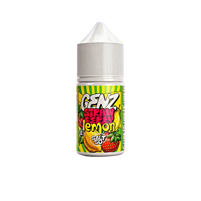 GENZ Super Cool SaltNic Strawberry Lemon فراوله ليمون ساقع