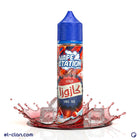 Vape Station فيب ستيشن كازوزا e-liquid bottle with colorful label for vaping, local vape juice by Vape Station E-Juice.