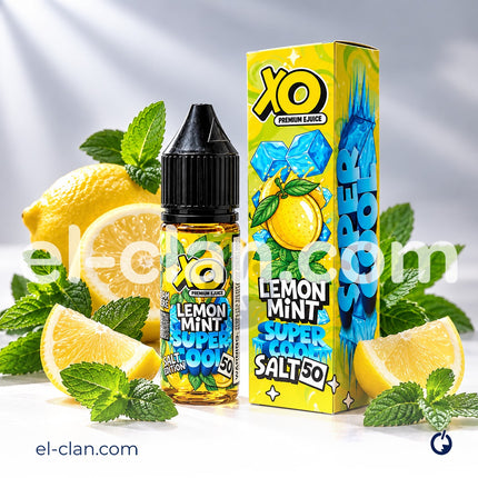 سائل فيب ليكويد من XO E-Liquid بنكهة ليمون نعناع بارد، عبوة 30 مل، تركيبة ناعمة ومنعشة لطعم مميز