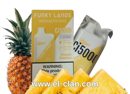 Funky Lands 5K Pineapple Strawnana اناناس