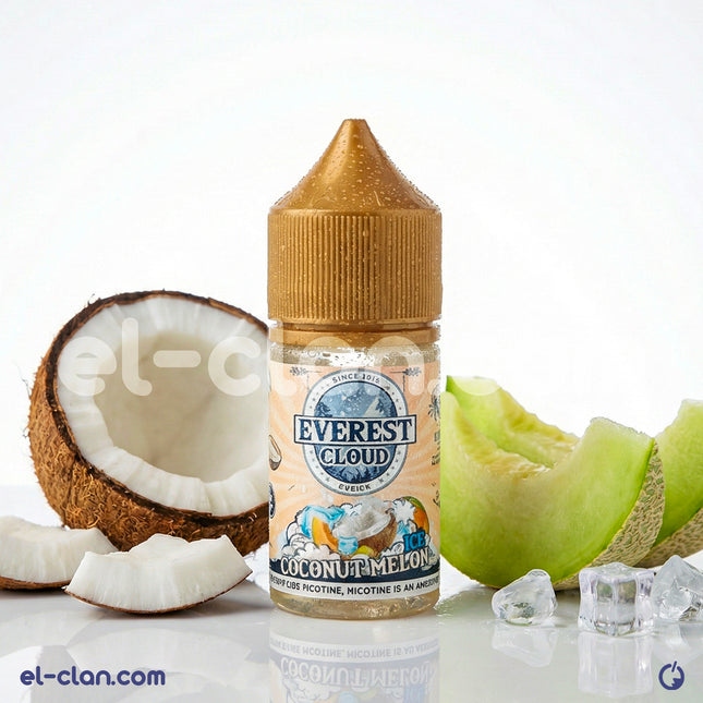 Everest Cloud SaltNic Coconut Melon Super Cool كانتالوب جوزهند