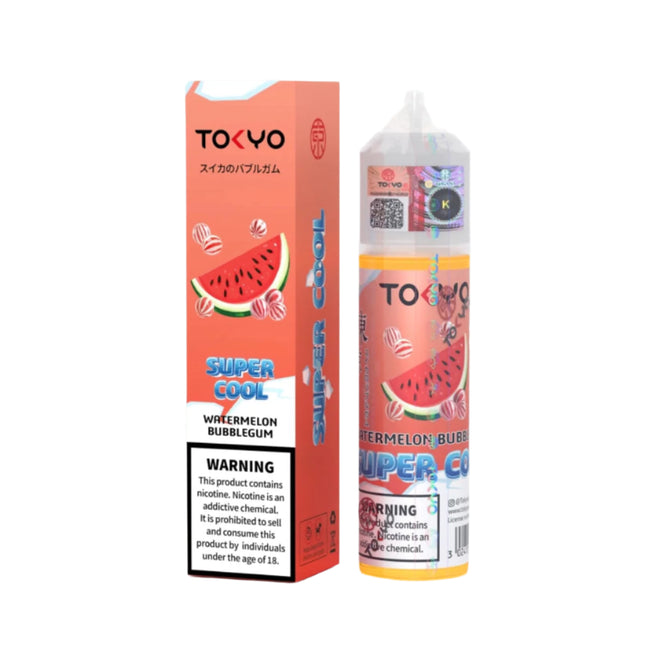 Tokyo Super Cool Watermelon Bubblegum لبان بطيخ ساقع جدا