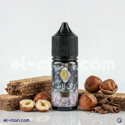 Mazaj E-Juice Mazaj تراب الماس تبغ ويفر بندق فيب ليكويد محلي مع عبوة زجاجية وألوان مميزة