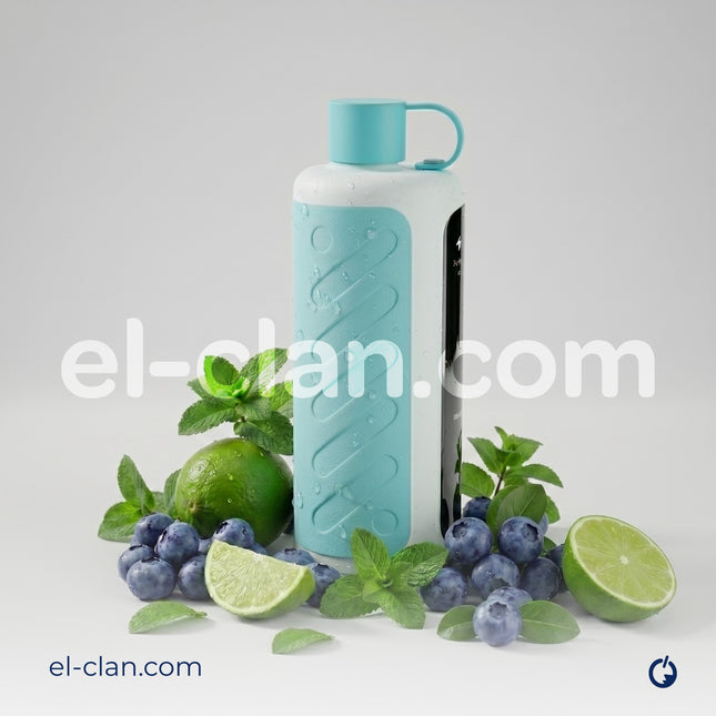 موكيت فيب Vozol Gear Hookah 40k بلو موهيتو توت نعناع، علبة ديسبوسبل مريحة وسهلة الاستخدام، بتصميم أنيق.