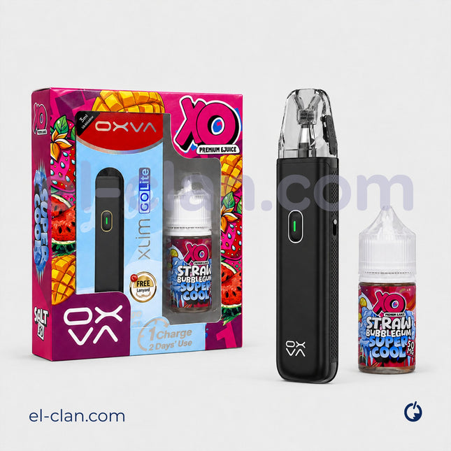 Xlim Go Lite + XO Super Cool Salt اكسليم جو لايت + اكس او سوبر كول