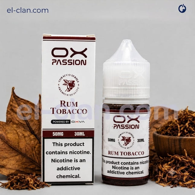 OX Passion SaltNic Rum Tobacco توباكو