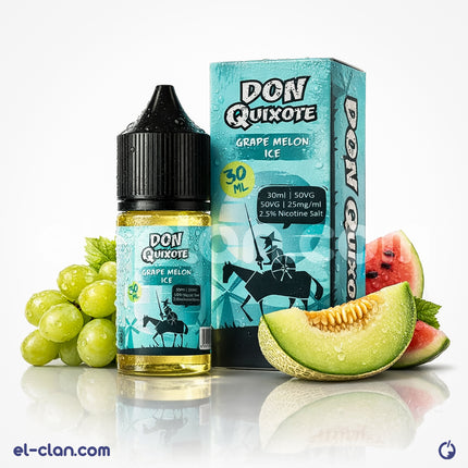 DON Quixote SaltNic Grape Melon Ice عنب بطيخ ساقع