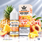 Alpha Super Cool Saltnic Pineapple Peach اناناس خوخ ساقع جدا
