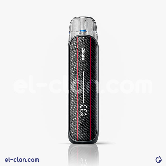 جهاز فيب هاردوير Aspire Pixo Aura من أسماير مع عبوة بود أبيض وأزرق بتصميم أنيق وسهل الاستخدام.