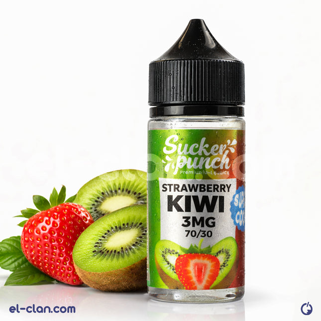 Sucker Punch Super Cool Strawberry Kiwi فراوله كيوي ساقع جدا
