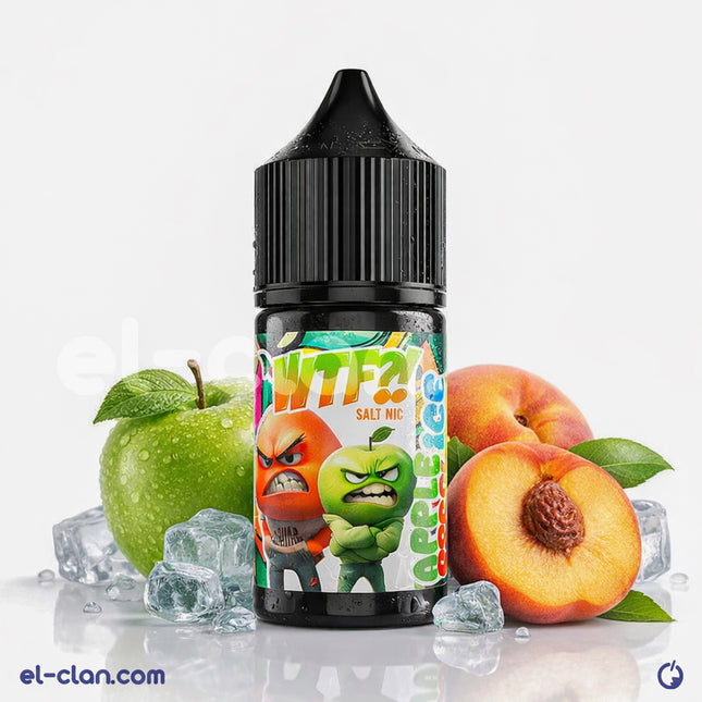 WTF SaltNic Apple Peach Ice تفاح خوخ