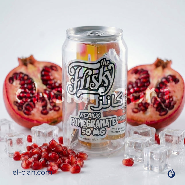 Frisky SaltNic Remix Cans Pomegrante كانز رمان ساقع