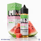 تبغ فيب بلبان بطيخ ساقع من VGOD، ليكويد مستورد بطعم بطيخ منعش وبارد، يظهر في الصورة زجاجة التعبئة والتغليف