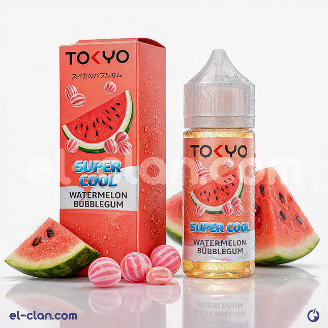 Tokyo SaltNic Super Cool Watermelon Bubble Gum