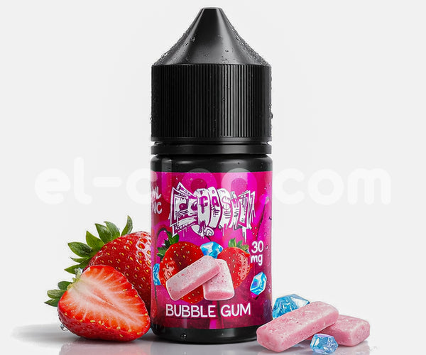 For Ca$h SaltNic Ice Bubble Gum Strawberry Gum – الكلان فيب