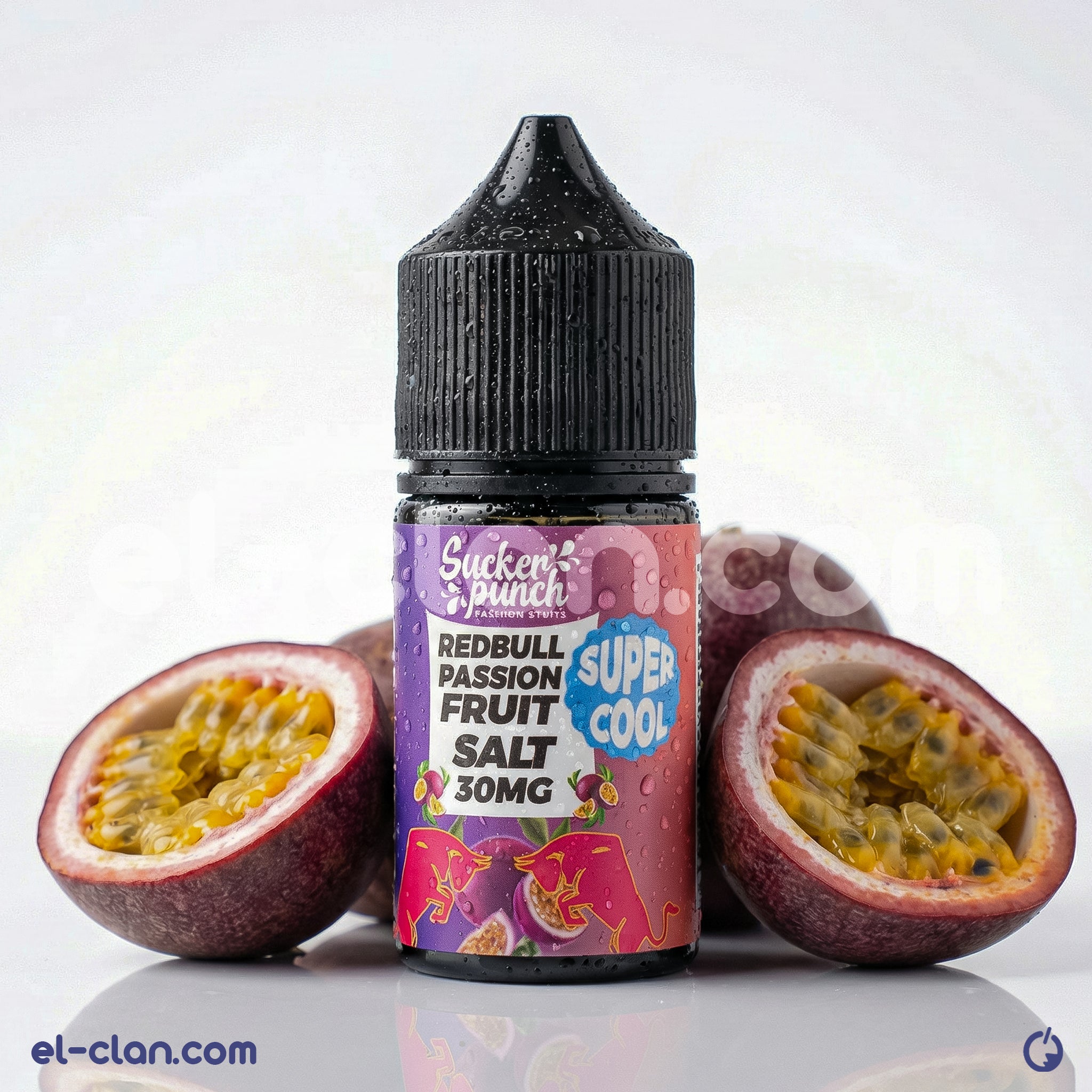 Sucker Punch SaltNic Red Bull Passion Fruit Super Cool Energy Drink