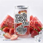 Frisky SaltNic Remix Ice Cans Strawberry Watermelon  كانز فراوله بطيخ ساقع