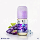 زجاجة فيب نيكويد ليمون و عنب ساقع من Vozol SaltNic Grape Ice، سائل ليكويد مستورد بنكهة العناب والثلج