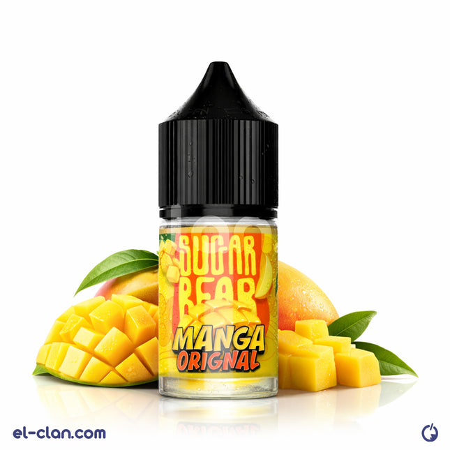 سولف فيب مانجو من Sugar Bear E-Juice، ليكويد محلي بنكهة مانجو طبيعية وملونة، عبوة 24 مل.