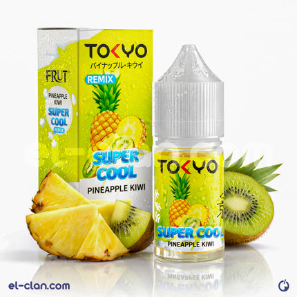 Tokyo SaltNic Super Cool Pineapple Kiwi اناناس كيوي