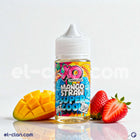 سائل فيب ليكويد XO سوبر كول مانجو فراولة ساقع جدا، عبوة 30 مل بطعم مانجو وفراولة منعش من XO E-Liquid
