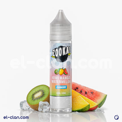 Zooka Freeze Kiwi Mango Watemelon كيوي مانجو بطيخ ساقع