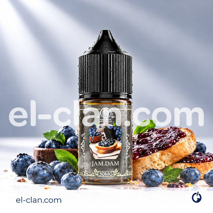 سائل فيب نيكوتين بنكهة مربى التوت من DollarBlends E-Juice، عبوة بتركيبة مميزة لمحبي النكهات المحلية