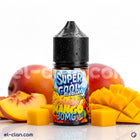 سائل فيب نيكوتين نكهة مانجو خوخ من DollarBlends E-Juice، عبوة سائلة بتركيبة فريش ومنعشة لمن vaping