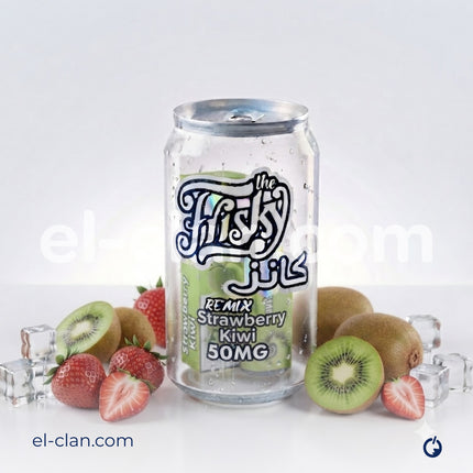 Frisky SaltNic Remix Cans Strawberry Kiwi فراوله كيوي ساقع