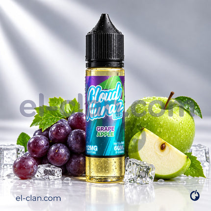 Cloud Nurdz Iced Grape Apple عنب تفاح