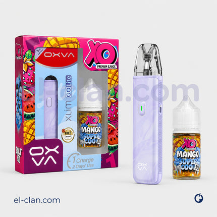 Xlim Go Lite + XO Super Cool Salt اكسليم جو لايت + اكس او سوبر كول