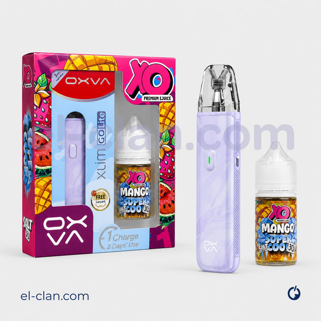 Xlim Go Lite + XO Super Cool Salt اكسليم جو لايت + اكس او سوبر كول