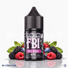 سائل فيب ليكويد FBI SaltNic Mix Berry بنكهة توت لطيف وألوان زاهية في زجاجة 30 مل.