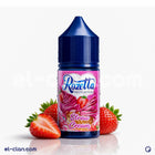 Rozetta Straw Cream e-liquid bottle with strawberry and cream flavor, local liquid vape product from Rozetta E-Juice.