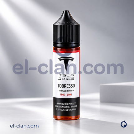 Tsla Juice Tobresso Tobacco Tiramisu توباكو