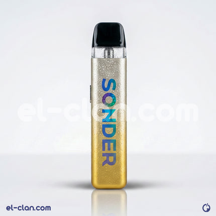 جسم بود Geekvape Sonder Q2 مع تصميم أنيق وشاشة عرض صغيرة، مخصص لعشاق الفيب هاردوير.