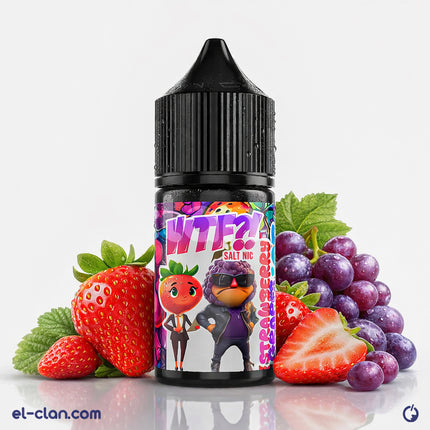 WTF SaltNic Strawberry Grapes Ice فراولة عنب ساقع
