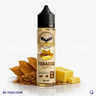 Hummer Tobacco Butter vape juice in a clear bottle with a colorful label, designed for in-vape use and flavored with tobacco and butter.