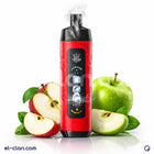 سيجارة فيب ألفاخير ديزولابل بأطواق التبريد وتفاحتين ساقعتين، عبوة تحتوي على سيجارة واحدة لسهولة الاستخدام.