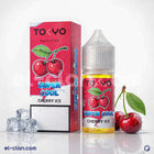 سائل فيب توكيو سالت نيك سوبر كول تشيرى آيس بنكهة الكرز الساقع وزجاجة مستوردة ل vape عالي الجودة