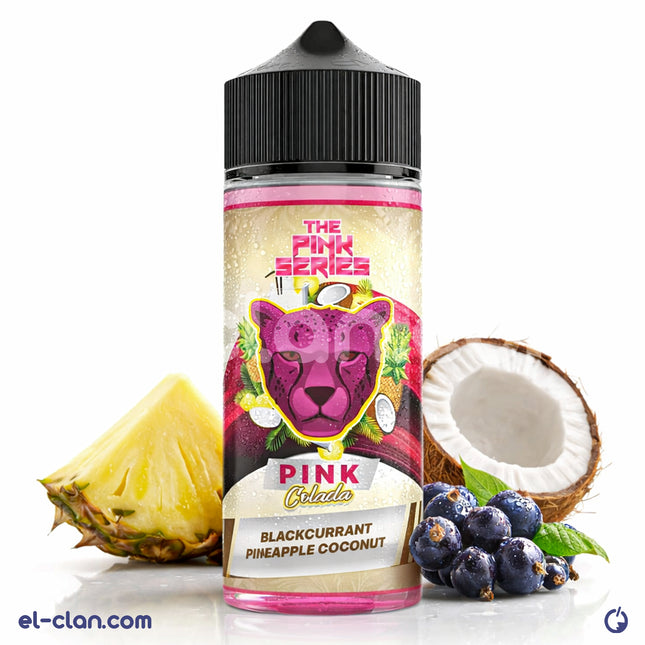 Pink Panther Colada Blackcurrant Pineapple Coconut اناناس جوزهند