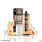 Al fakher Mega Max 40k Peach Ice Disposable خوخ ساقع