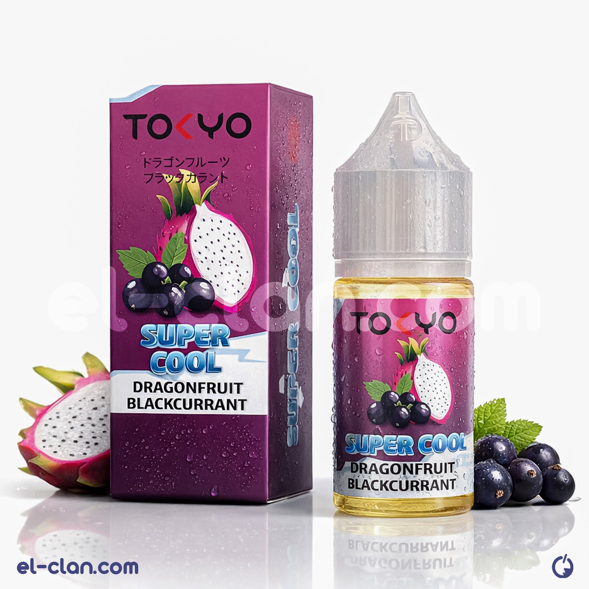 Tokyo SaltNic Super Cool Dragon Fruit Blackcurrant Tokyo SaltNic Super Cool Dragon Fruit Blackcurrant