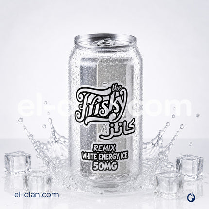 Frisky SaltNic Remix Cans White Energy Ice  كانز ريمكس مشروب طاقه ساقع