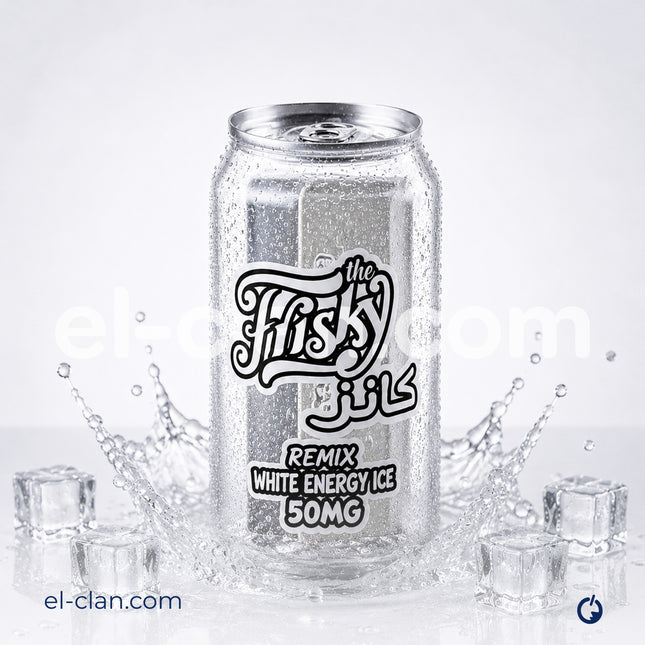 Frisky SaltNic Remix Cans White Energy Ice  كانز ريمكس مشروب طاقه ساقع