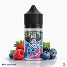 سائل فيب ليكويد Star Puff E-juice بنكهة توت ساقع جدًا، عبوة 60 مل، مع عبوة من السائل الإلكتروني بطلاء أزرق