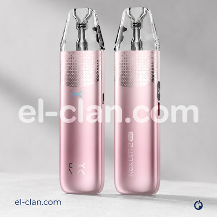 جهاز فيب هاردوير بود أوكسافا نيكسلم 2 ميني بلون أسود مع تصميم أنيق وشاشة صغيرة لعرض المعلومات