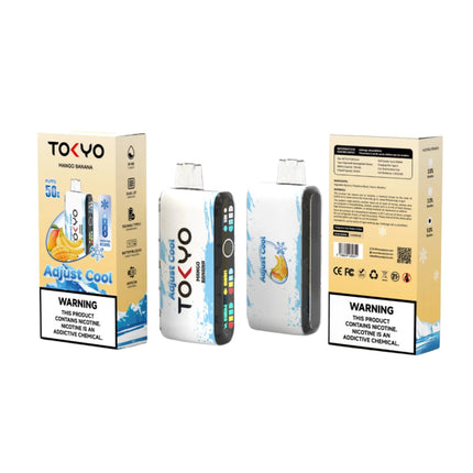 Tokyo Adjust Cool 50k Mango Banana Disposble مانجو موز